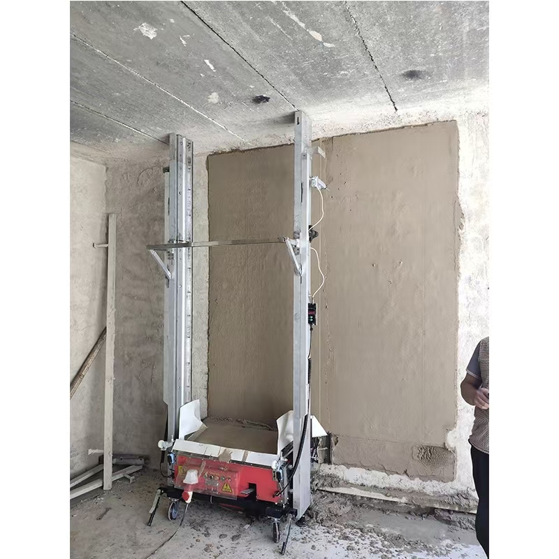 Troweling machine height